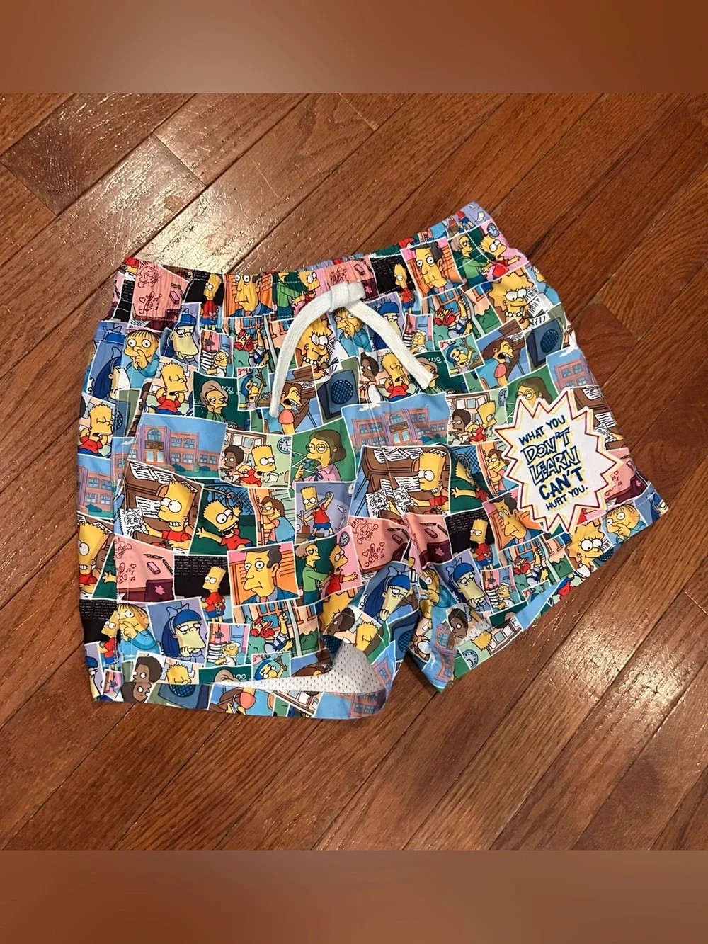 The Simpsons Freeze Max Bart Classroom Shorts
